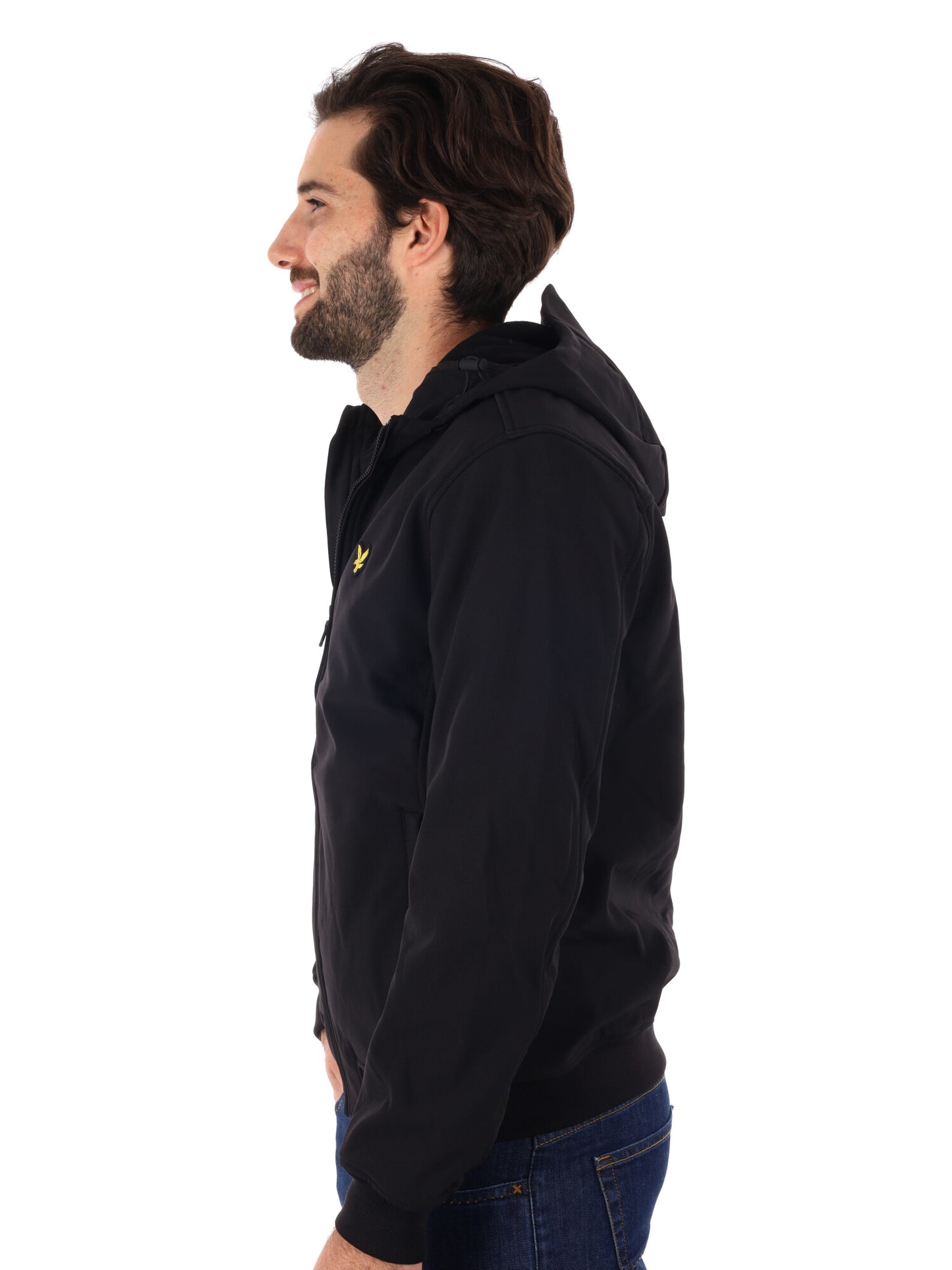 GIUBBINO SOFTSHELL LYLE&SCOTT DA UOMO NERO