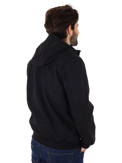 GIUBBINO SOFTSHELL LYLE&SCOTT DA UOMO NERO
