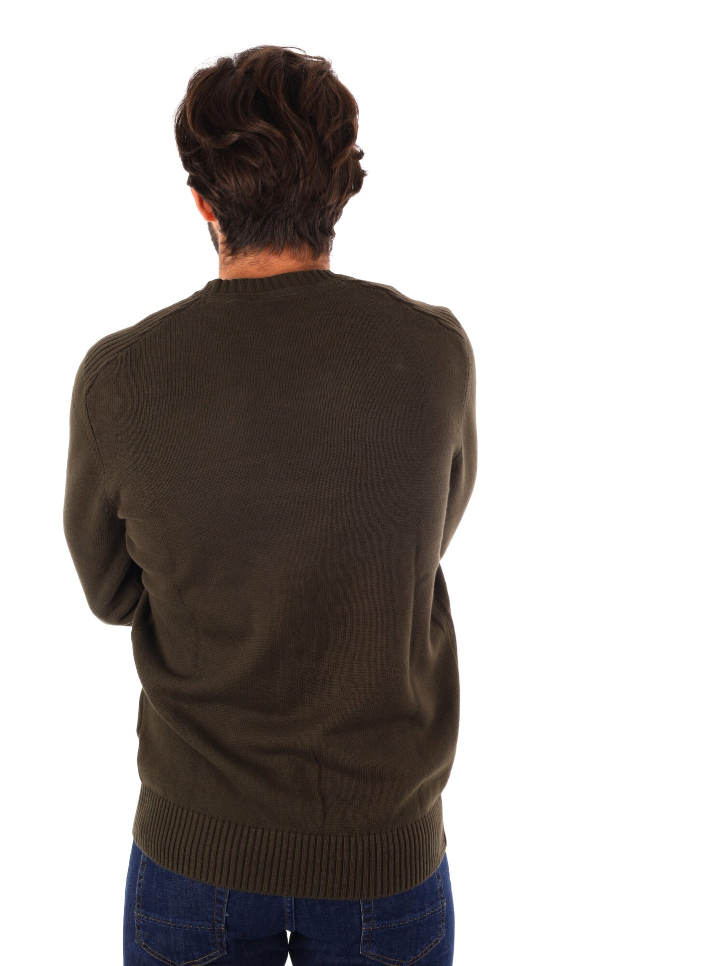 MAGLIONE LYLE&SCOTT DA UOMO OLIVA