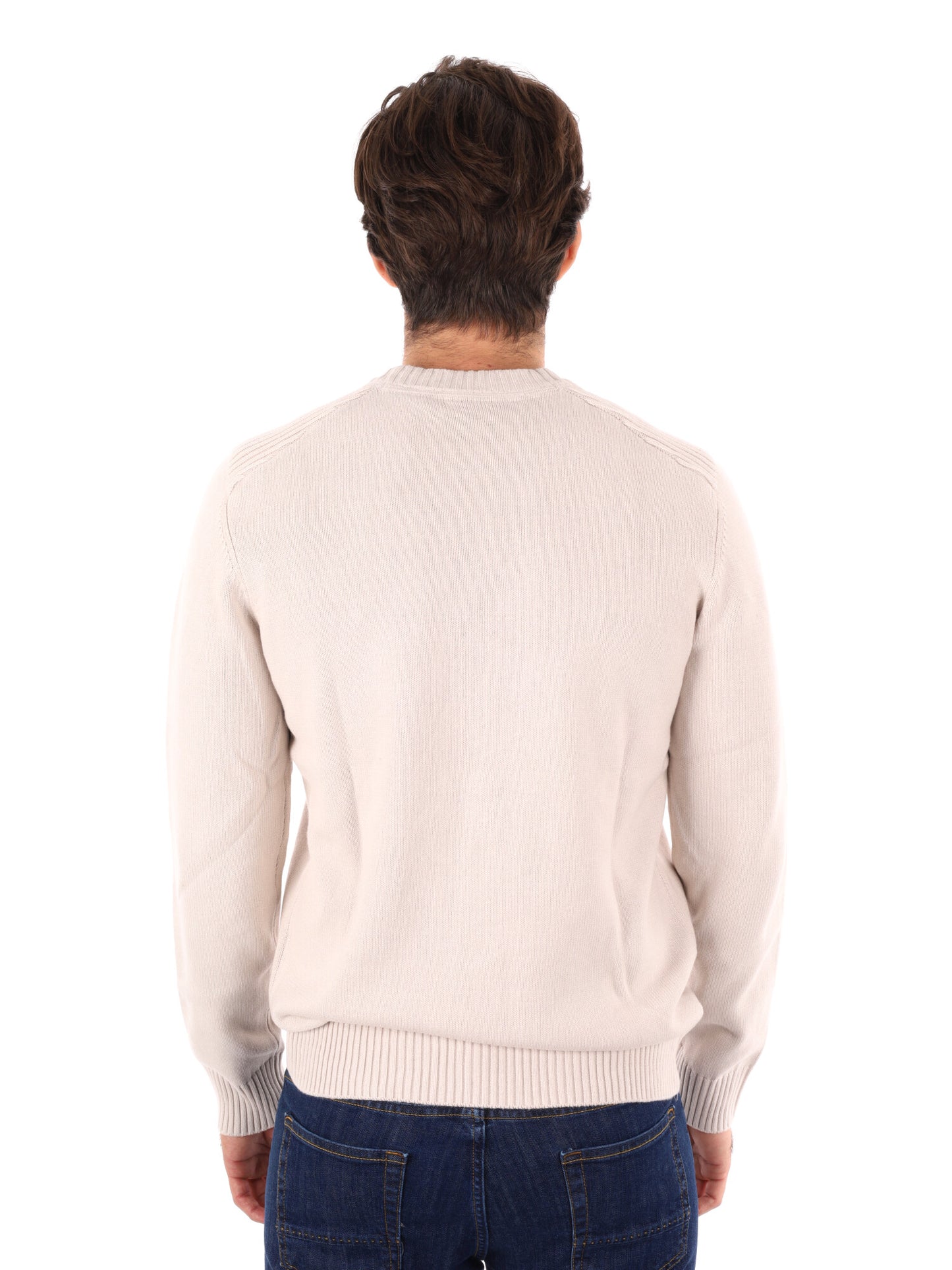 MAGLIONE LYLE&SCOTT DA UOMO PANNA