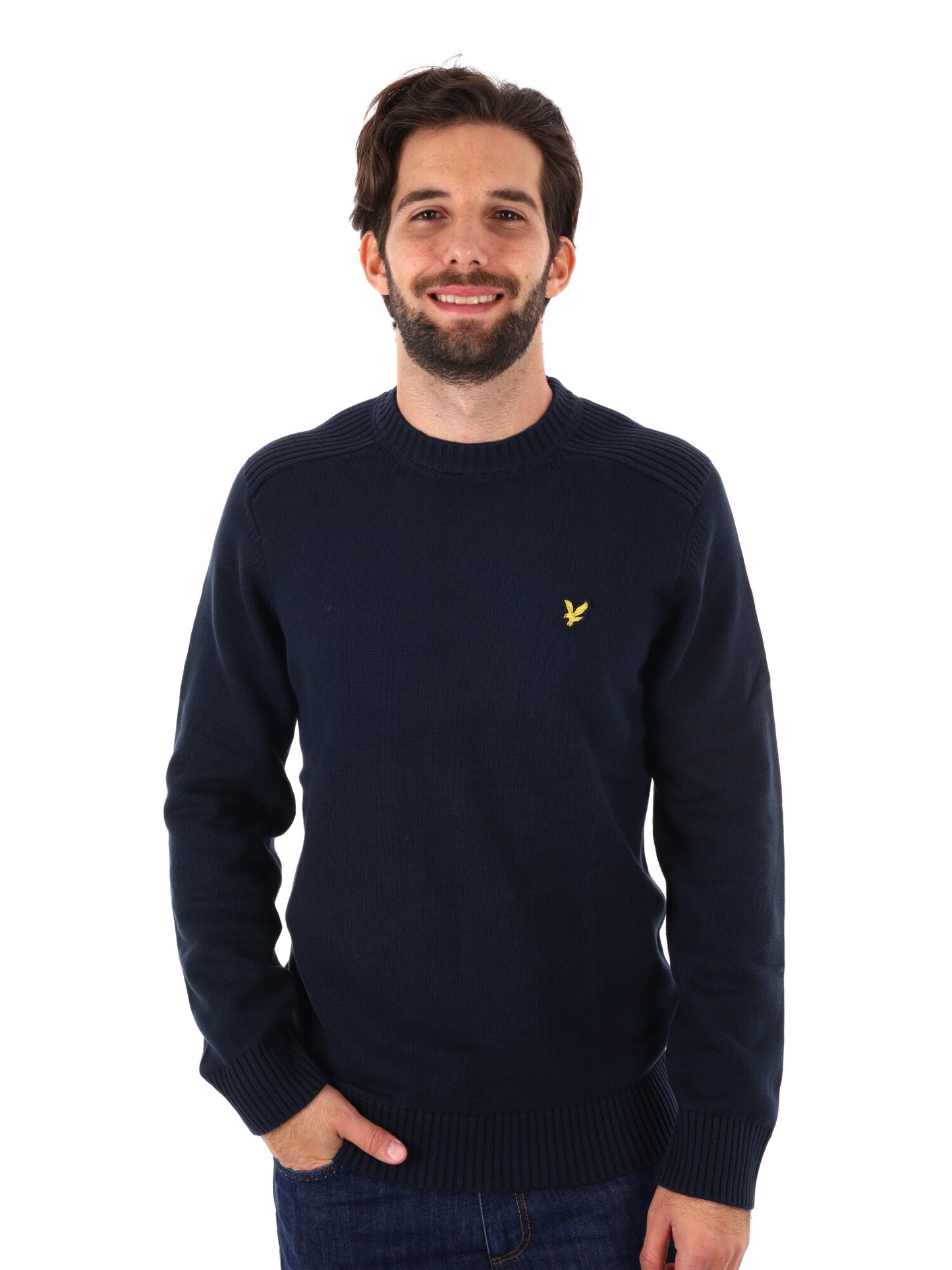 MAGLIONE LYLE&SCOTT DA UOMO BLU