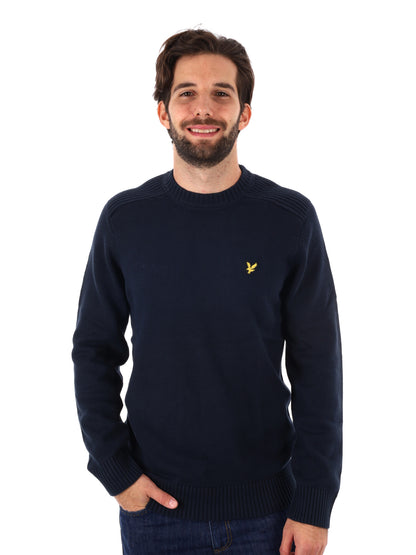 MAGLIONE LYLE&SCOTT DA UOMO BLU