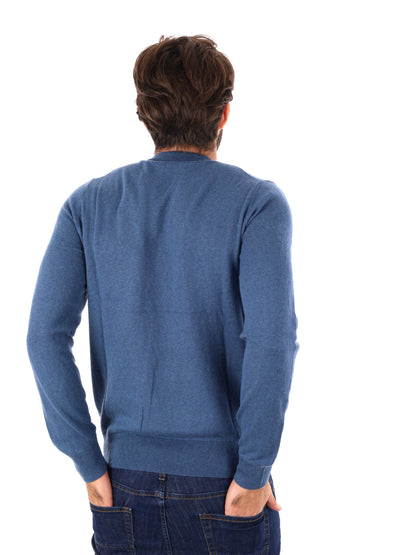 MAGLIA GIROCOLLO LYLE&SCOTT DA UOMO AZZURRO
