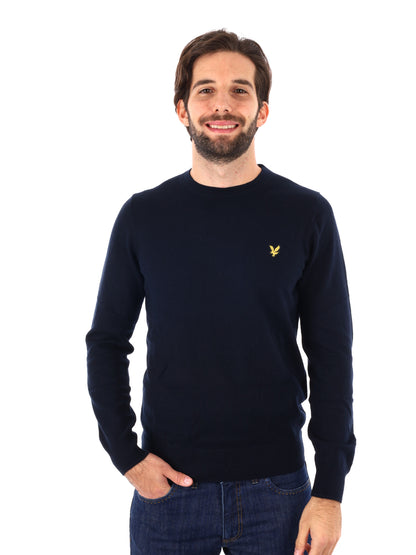 Lyle&scott maglia co da uomo blu