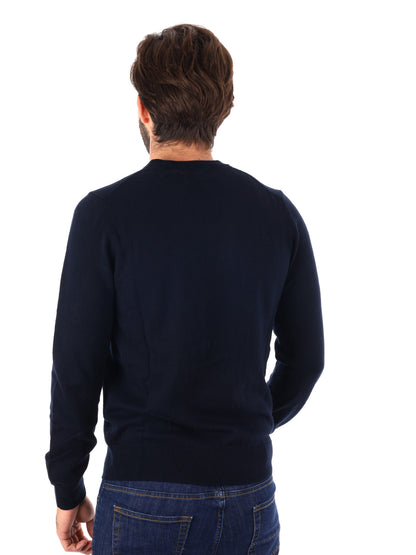 MAGLIA GIROCOLLO LYLE&SCOTT DA UOMO BLU