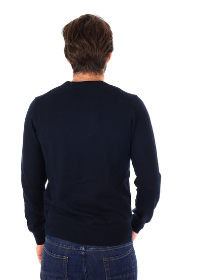 MAGLIA GIROCOLLO LYLE&SCOTT DA UOMO BLU