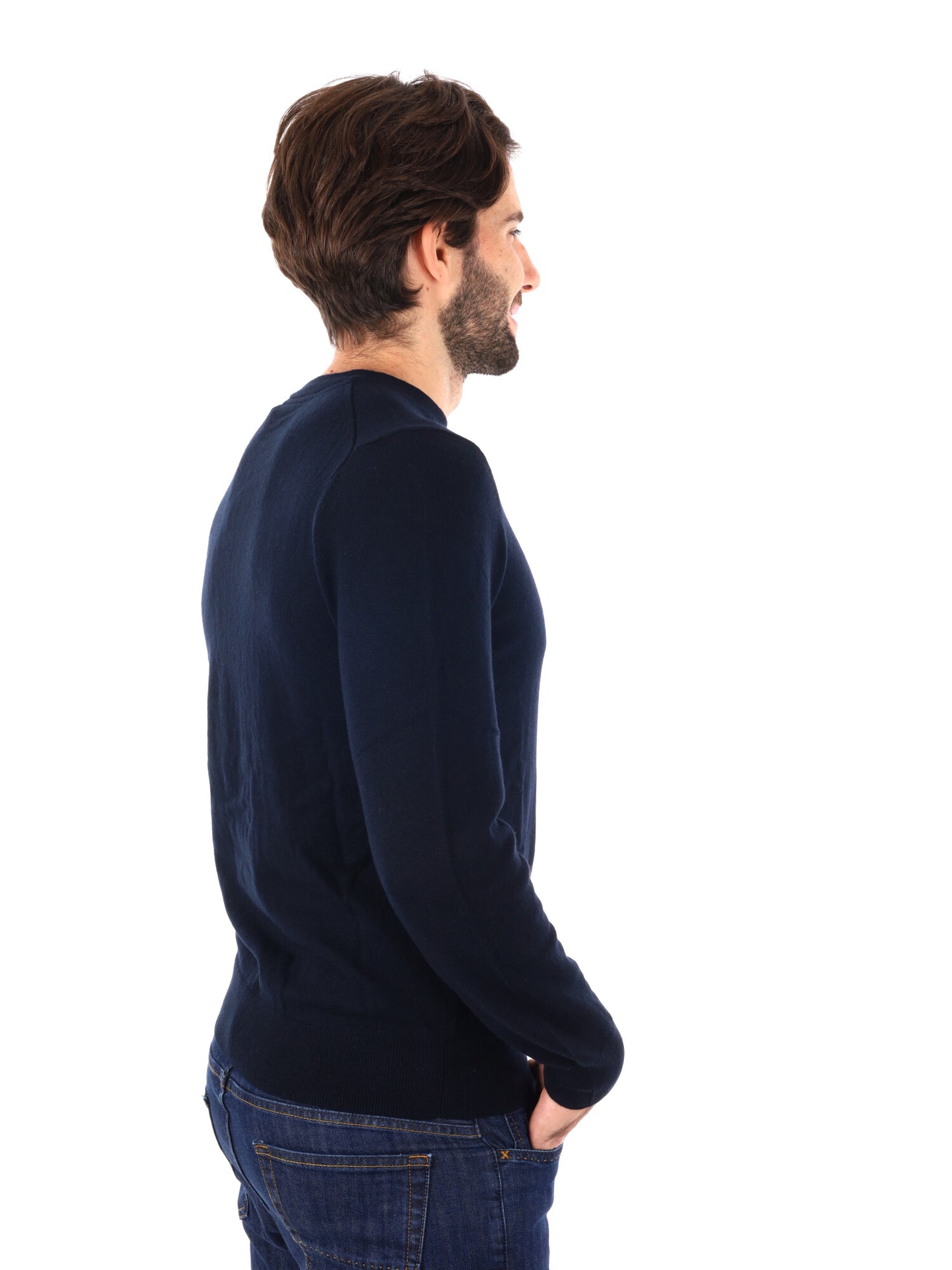 MAGLIA GIROCOLLO LYLE&SCOTT DA UOMO BLU