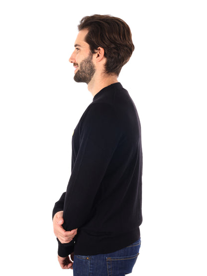 MAGLIA GIROCOLLO LYLE&SCOTT DA UOMO NERO