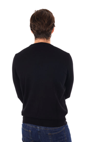 MAGLIA GIROCOLLO LYLE&SCOTT DA UOMO NERO