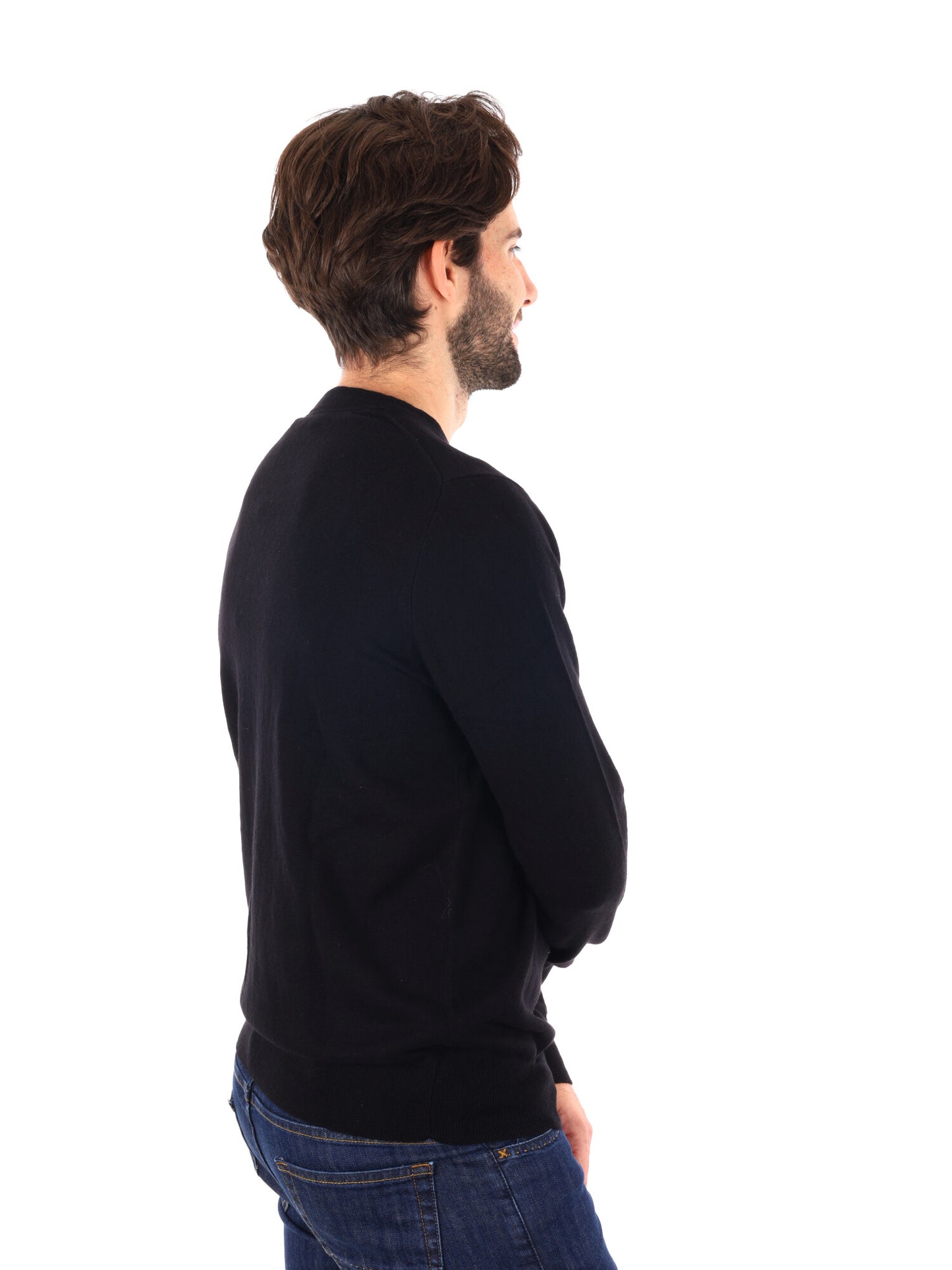 MAGLIA GIROCOLLO LYLE&SCOTT DA UOMO NERO