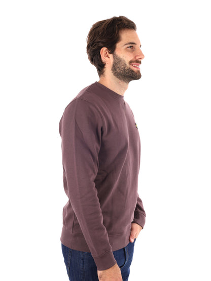 FELPA GIROCOLLO LYLE&SCOTT DA UOMO MARRONE