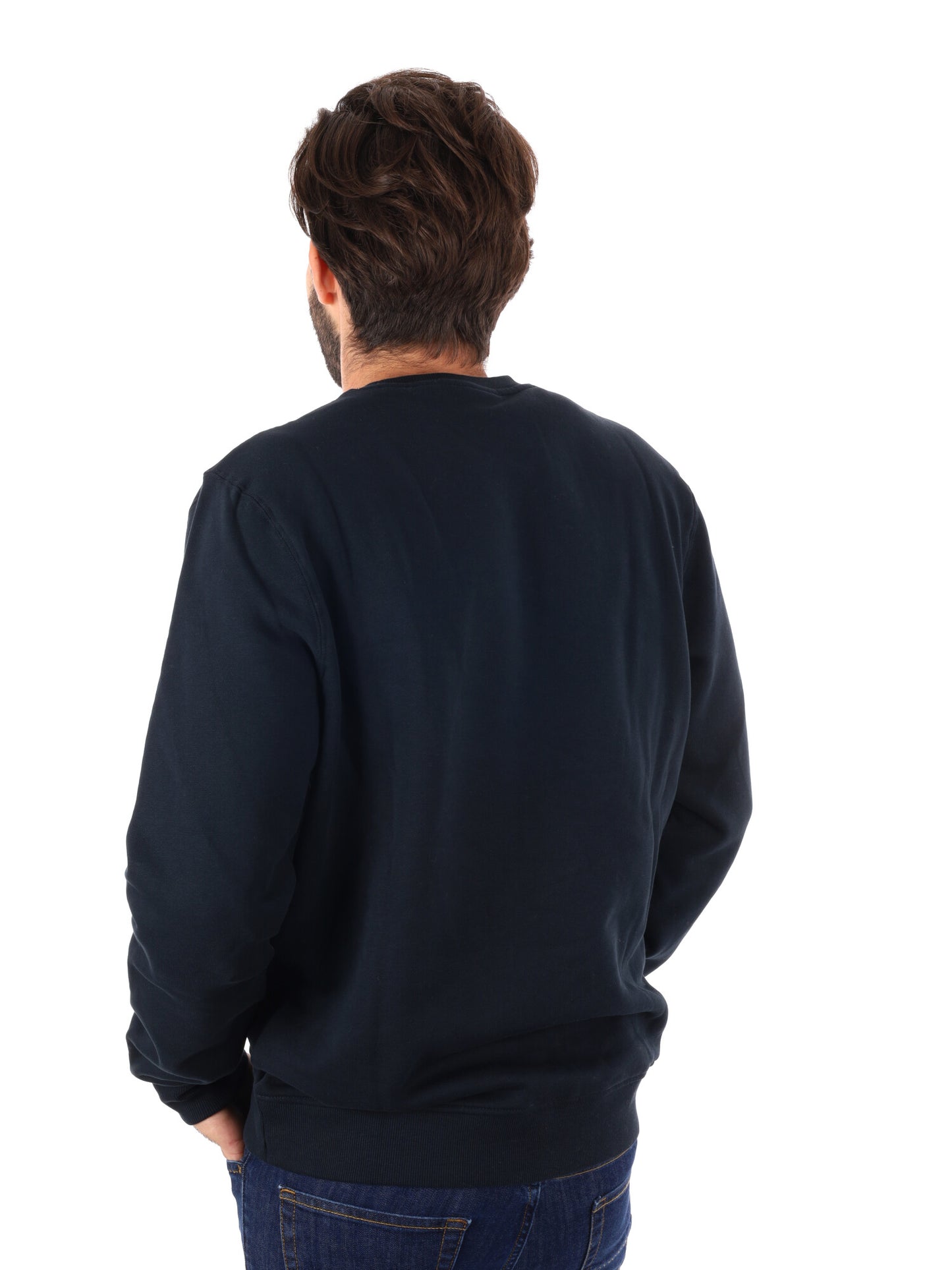 FELPA GIROCOLLO LYLE&SCOTT DA UOMO BLU