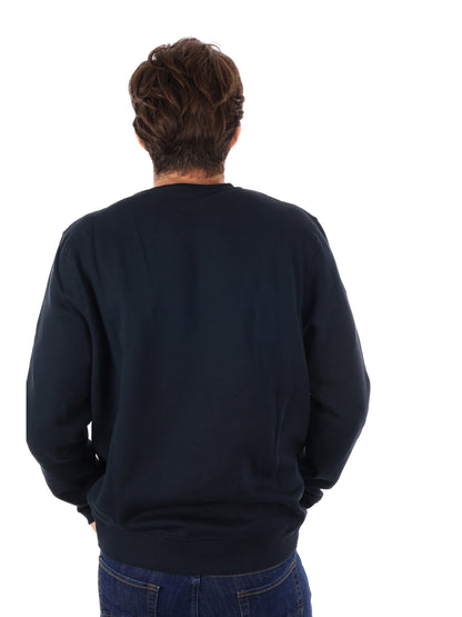 FELPA GIROCOLLO LYLE&SCOTT DA UOMO BLU