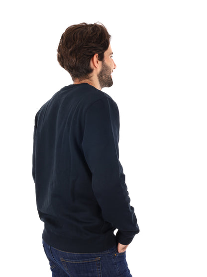 FELPA GIROCOLLO LYLE&SCOTT DA UOMO BLU