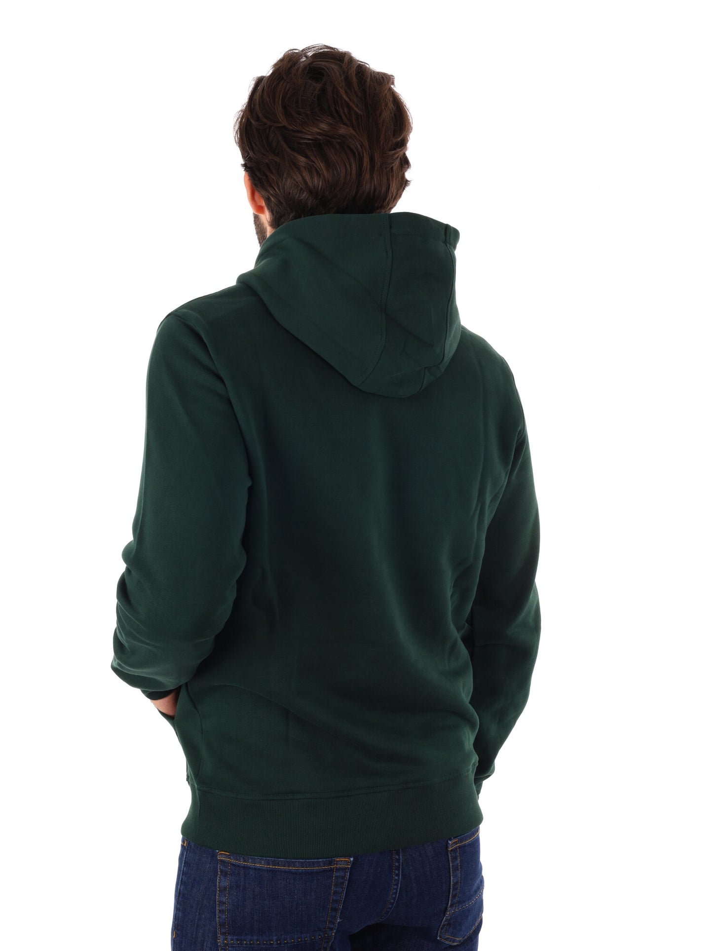 FELPA CON CAPPUCCIO LYLE&SCOTT UOMO VERDE