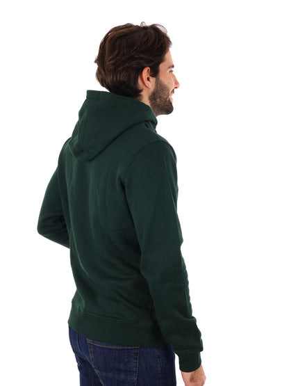 FELPA CON CAPPUCCIO LYLE&SCOTT UOMO VERDE