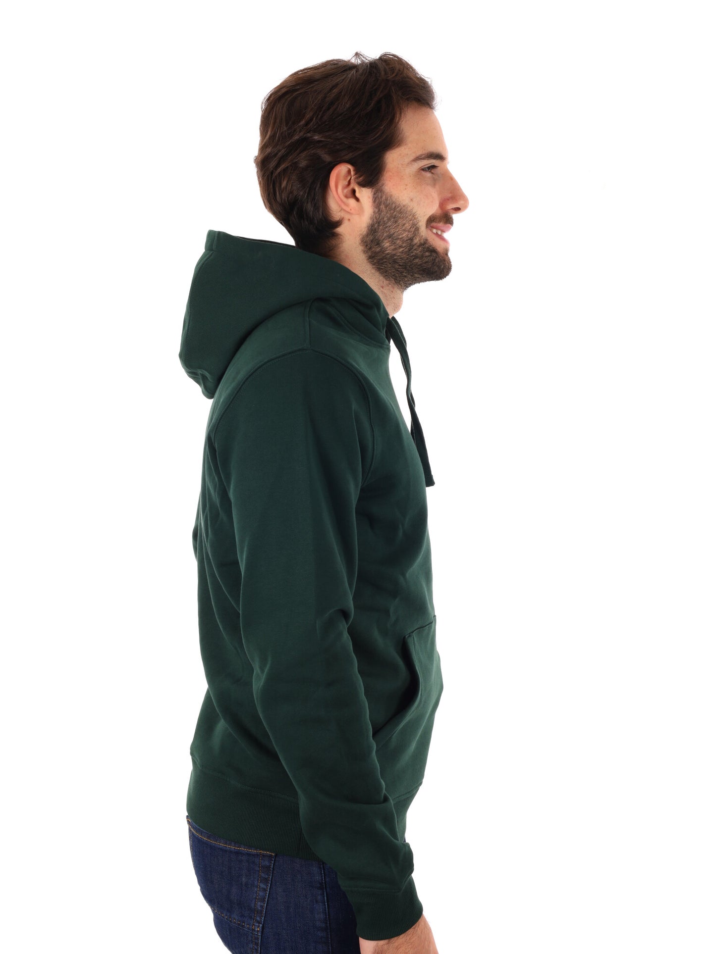 FELPA CON CAPPUCCIO LYLE&SCOTT UOMO VERDE