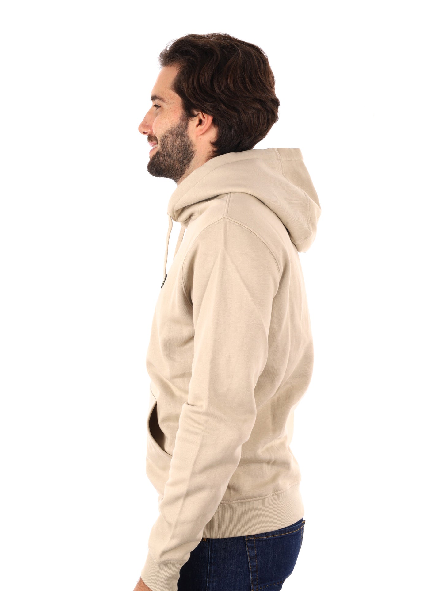 FELPA CON CAPPUCCIO LYLE&SCOTT UOMO BEIGE