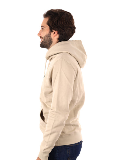 FELPA CON CAPPUCCIO LYLE&SCOTT UOMO BEIGE