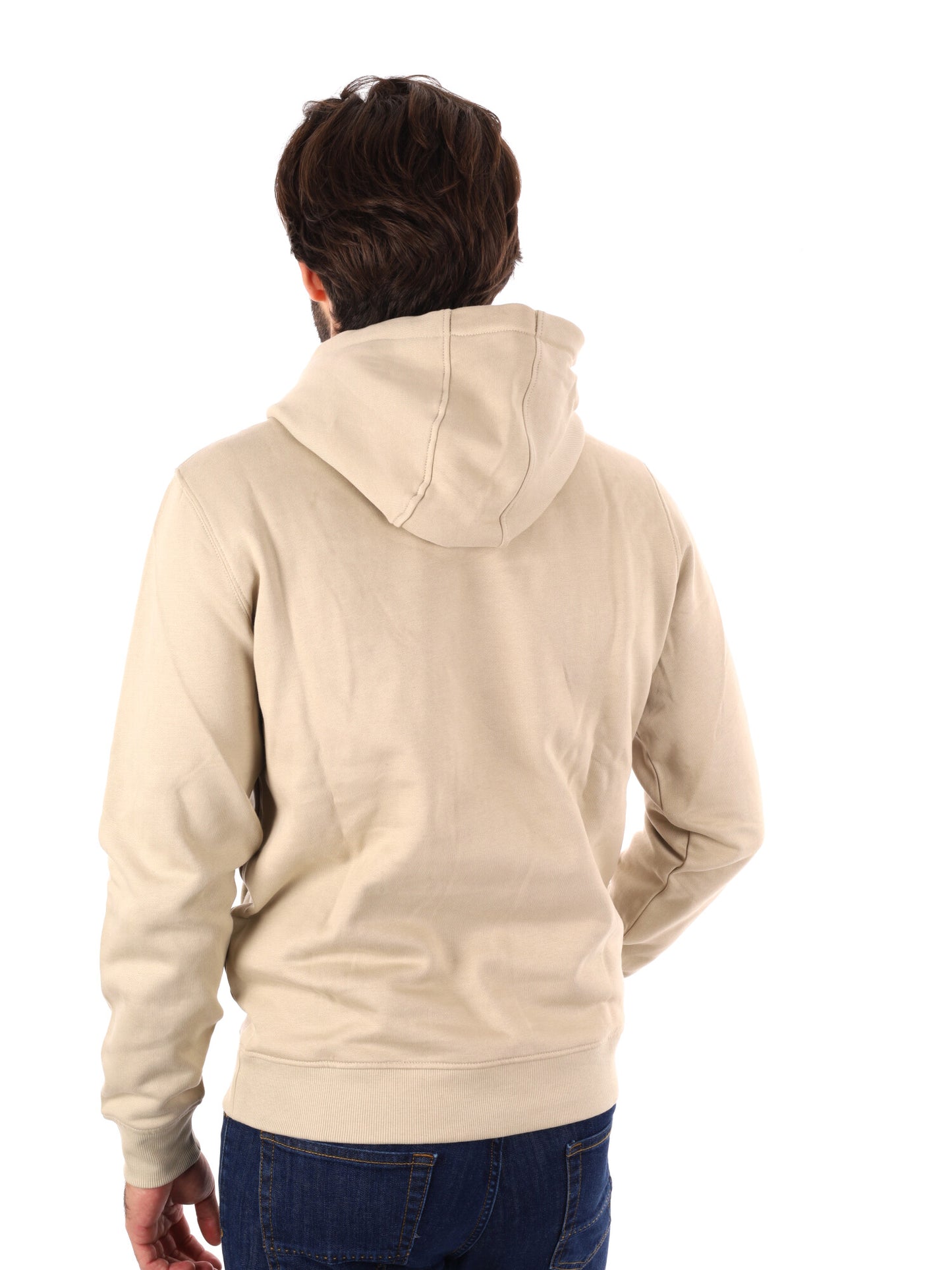 FELPA CON CAPPUCCIO LYLE&SCOTT UOMO BEIGE