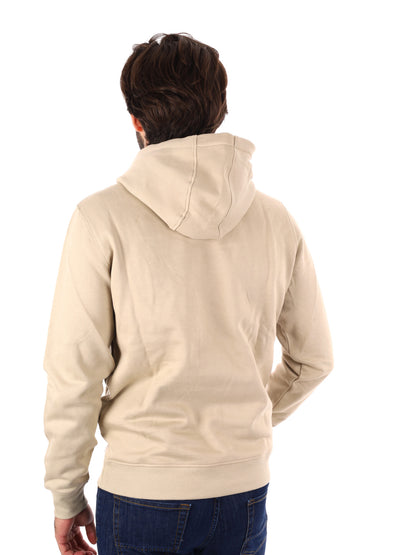 FELPA CON CAPPUCCIO LYLE&SCOTT UOMO BEIGE