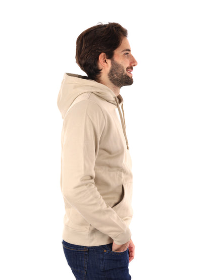 FELPA CON CAPPUCCIO LYLE&SCOTT UOMO BEIGE