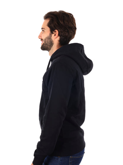 FELPA CON CAPPUCCIO LYLE&SCOTT UOMO NERO