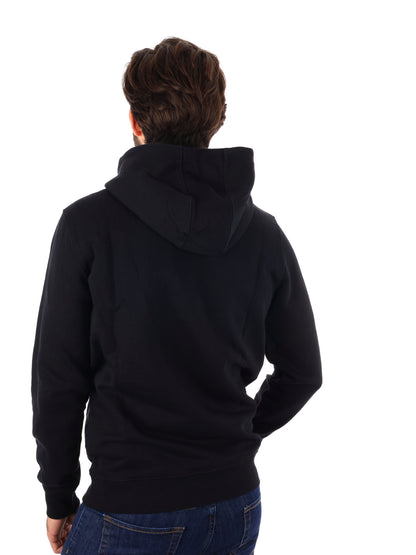 FELPA CON CAPPUCCIO LYLE&SCOTT UOMO NERO