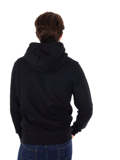 FELPA CON CAPPUCCIO LYLE&SCOTT UOMO NERO