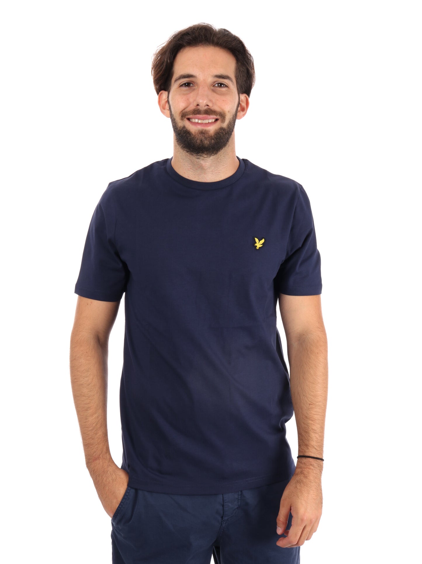 T-SHIRT LYLE&SCOTT UOMO BLU