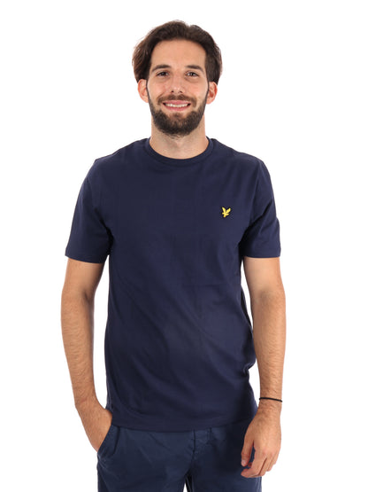 T-SHIRT LYLE&SCOTT UOMO BLU