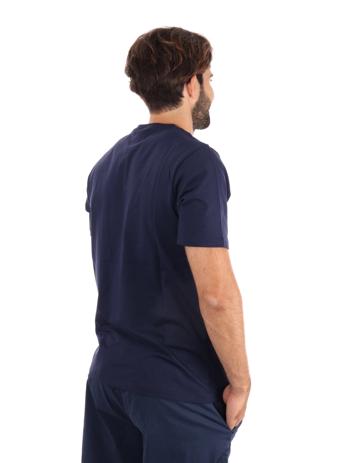 T-SHIRT LYLE&SCOTT UOMO BLU