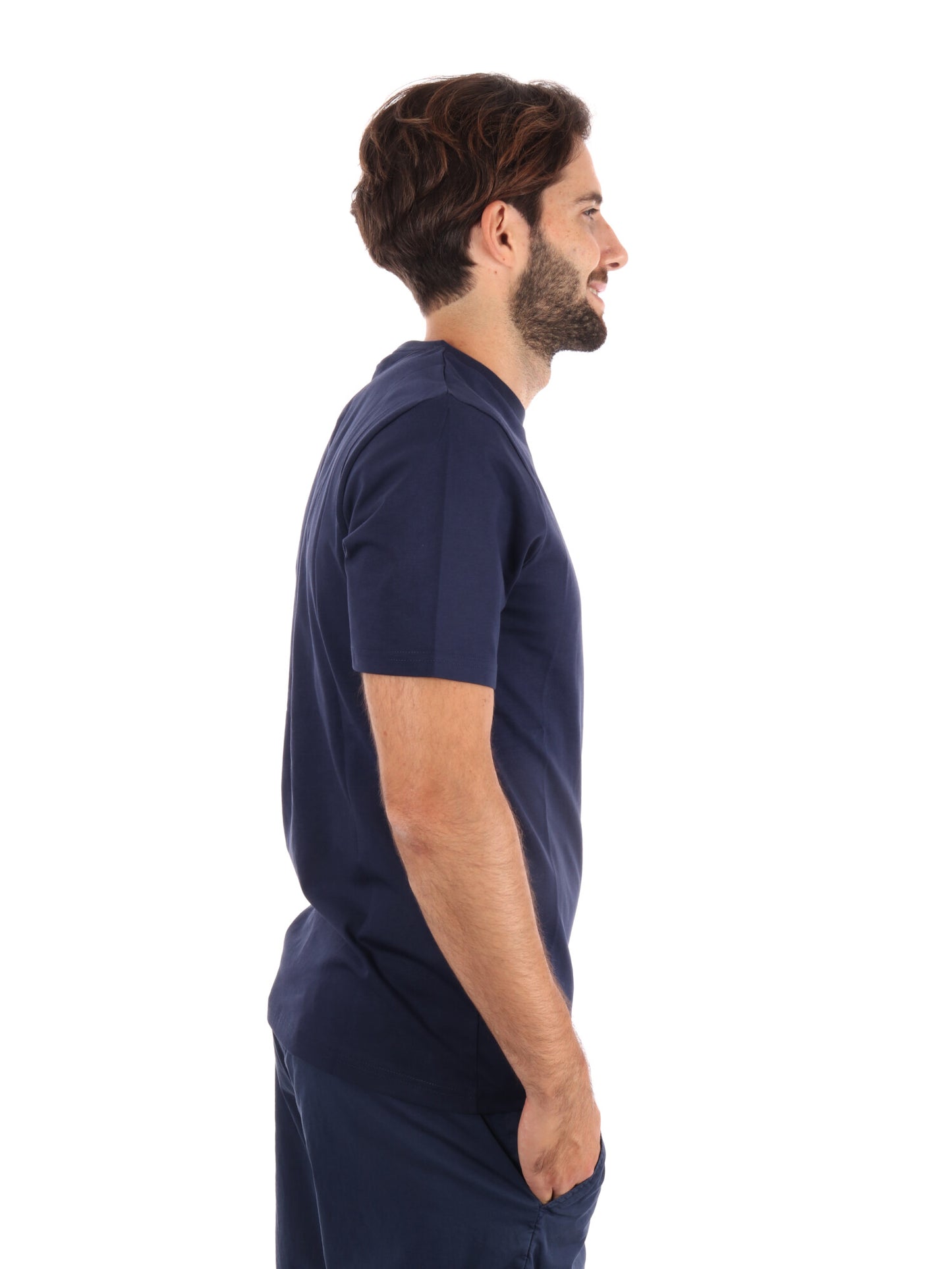 T-SHIRT LYLE&SCOTT UOMO BLU