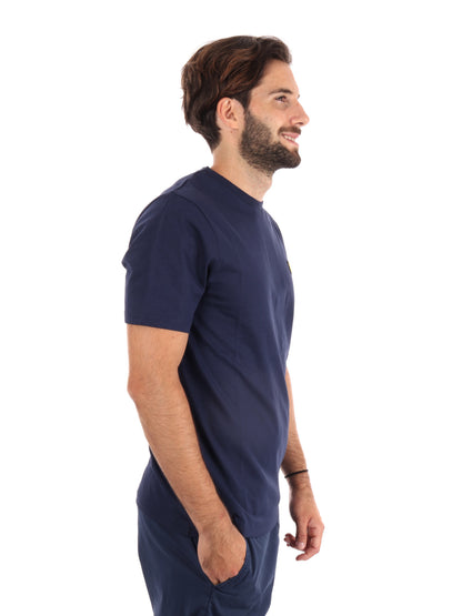 T-SHIRT LYLE&SCOTT UOMO BLU