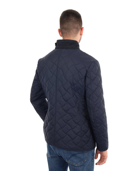 GIUBBINO TRAPUNTATO FB DA UOMO BLU