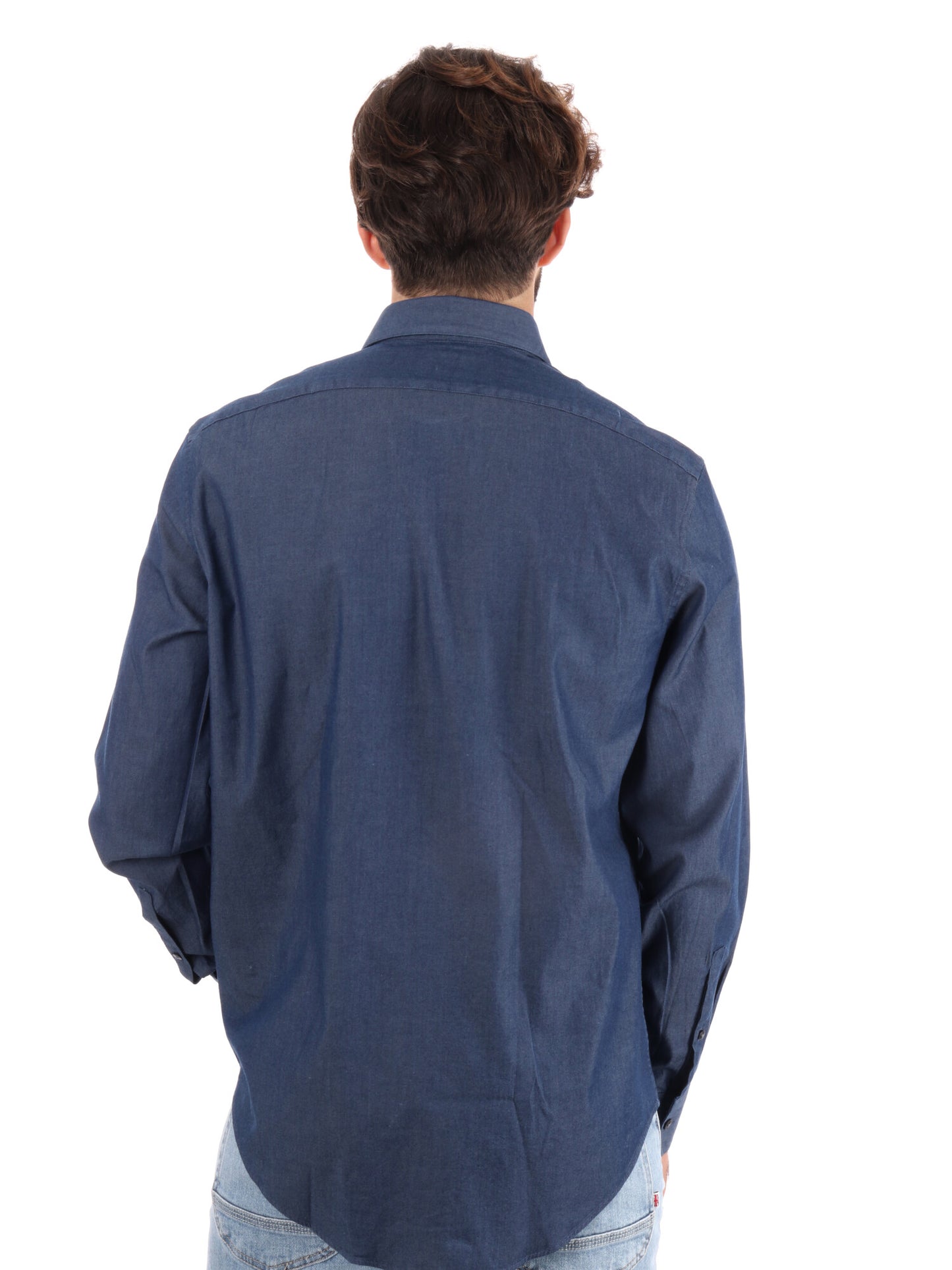 CAMICIA REGULAR CALVIN KLEIN JEANS UOMO DENIM