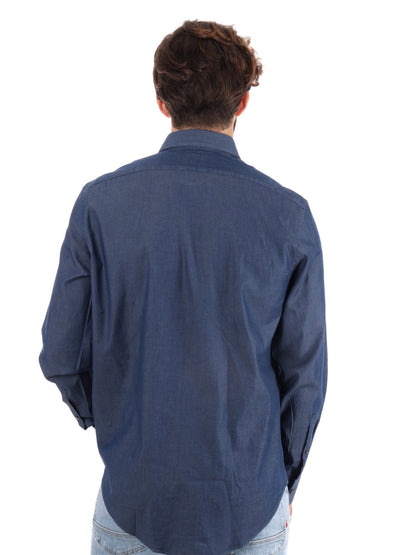 CAMICIA REGULAR CALVIN KLEIN JEANS UOMO DENIM