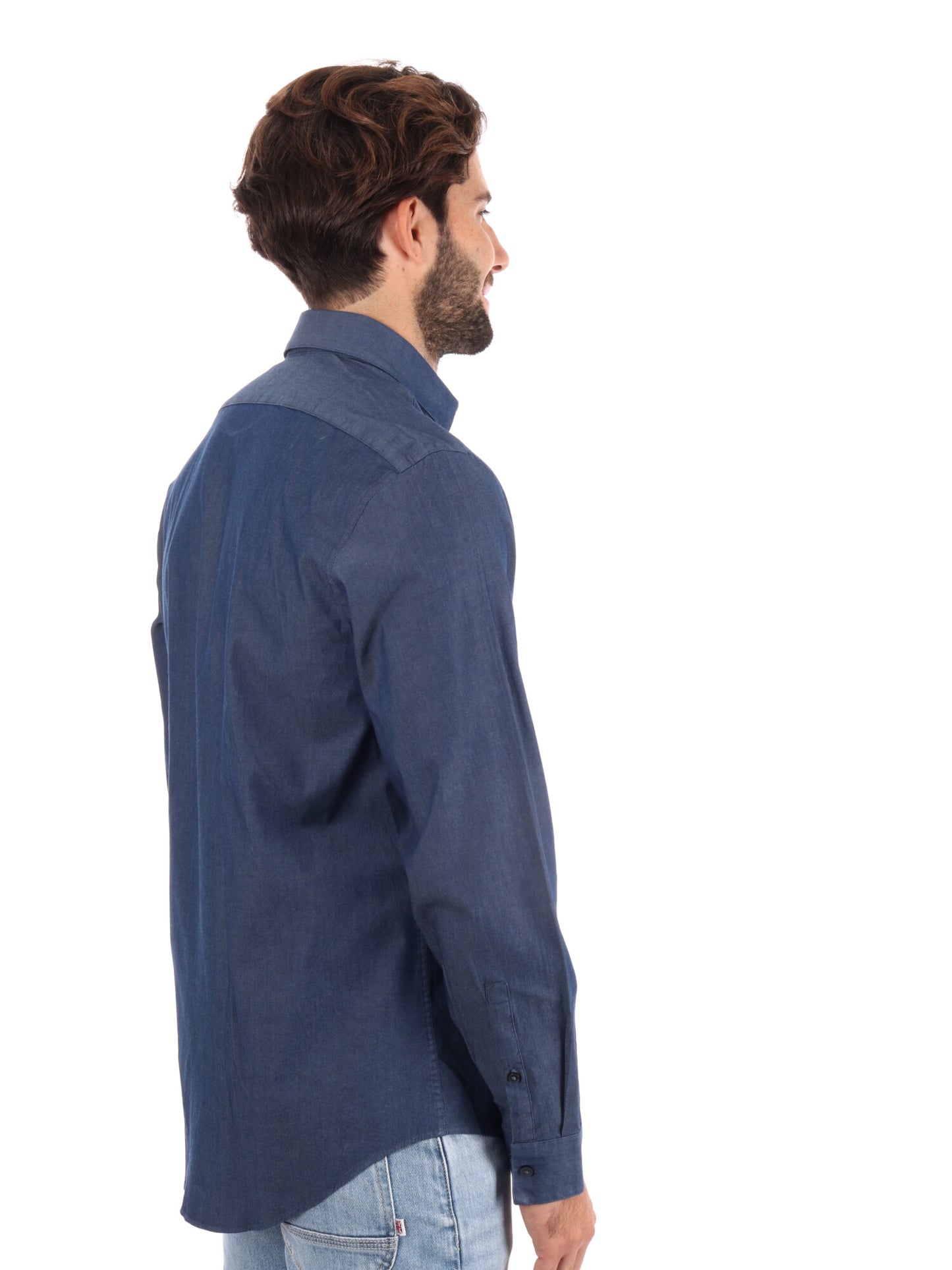 CAMICIA REGULAR CALVIN KLEIN JEANS UOMO DENIM