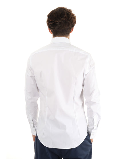 CAMICIA SLIM CLAVIN KLEIN DA UOMO BIANCO BLU