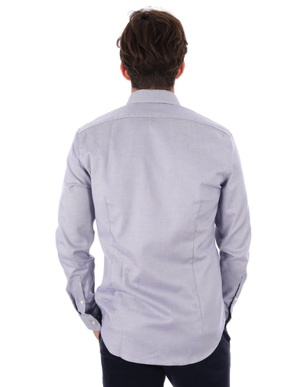 CAMICIA SLIM CALVIN KLEIN DA UOMO BLU