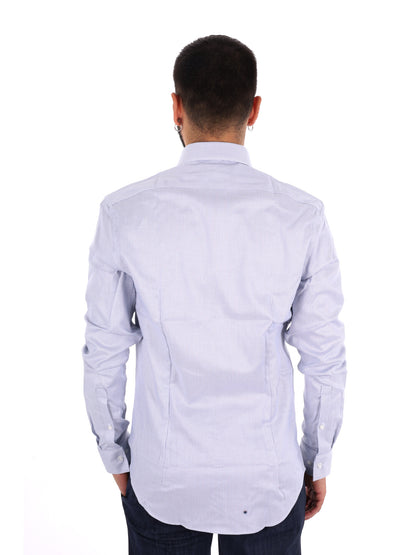 Calvin Klein CK Slim Performance, camicia da uomo multicolore