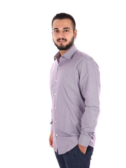 Calvin Klein Ess.Pop, camicia da uomo bordeaux