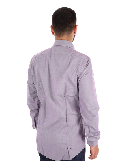 Calvin Klein Ess.Pop, camicia da uomo bordeaux