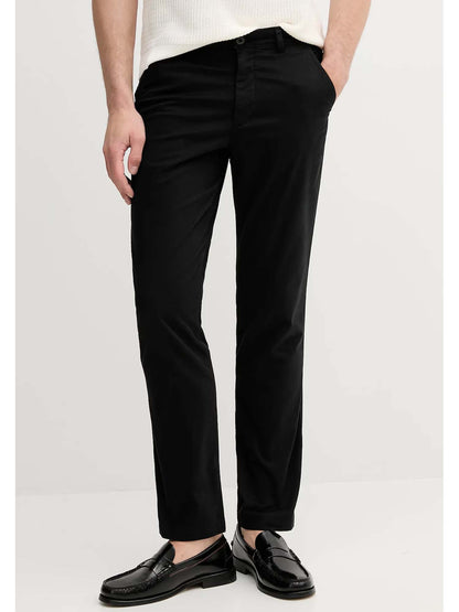 Pantalone chino slim Calvin Klein da uomo nero, comfort e stile casual
