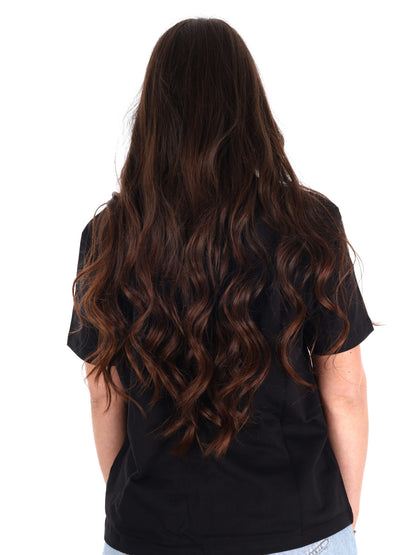 T-shirt Classic Logo Calvin Klein Jeans da donna nera