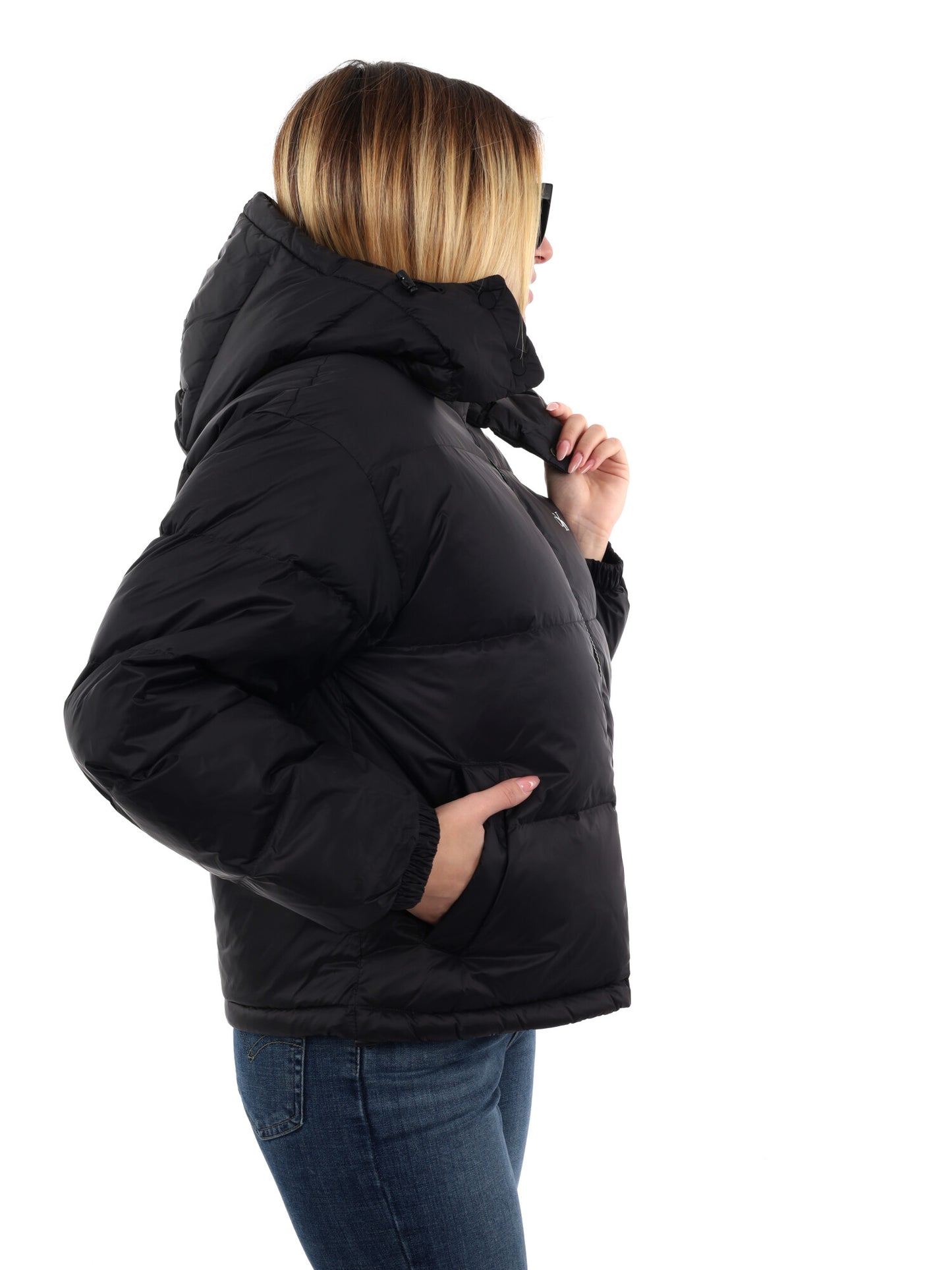 GIUBBINO ESSENTIAL CALVIN KLEIN JEANS DA DONNA NERO