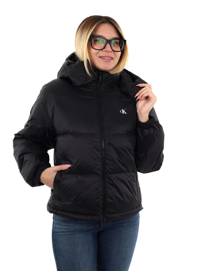 GIUBBINO ESSENTIAL CALVIN KLEIN JEANS DA DONNA NERO