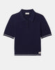 polo-blu-calvin-klein-jeans-in-maglia-intrecciata-da-donna