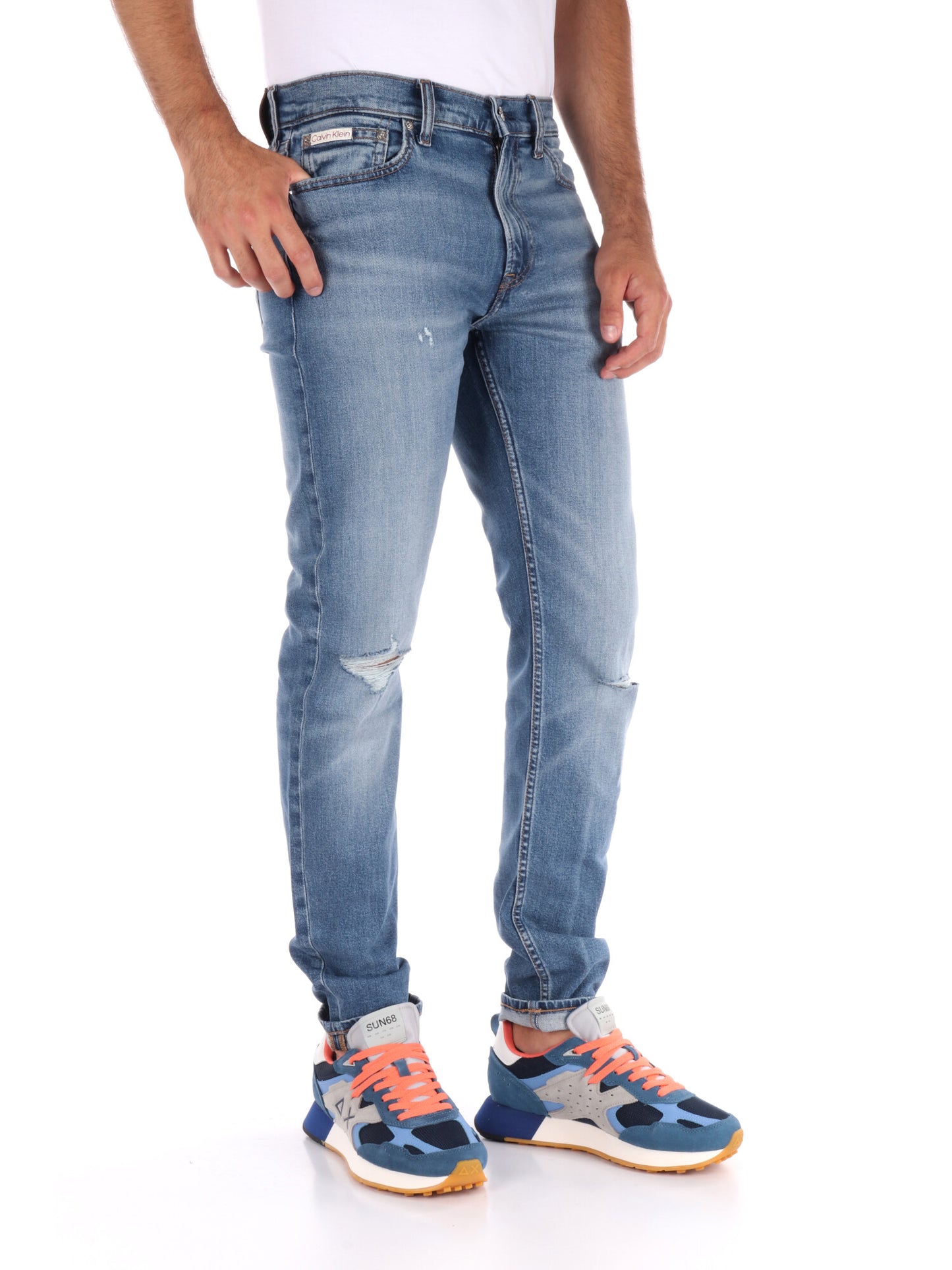 JEANS SLIM CALVIN KLEIN JEANS DENIM MEDIO