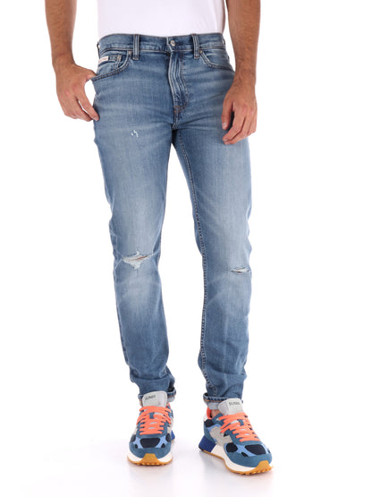 JEANS SLIM CALVIN KLEIN JEANS DENIM MEDIO